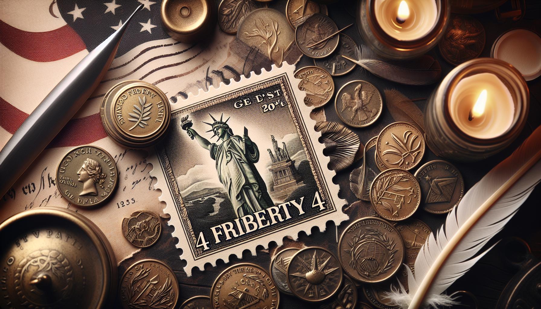 Champion of Liberty 4 Cent Stamp Value: Celebrate Freedom Today!