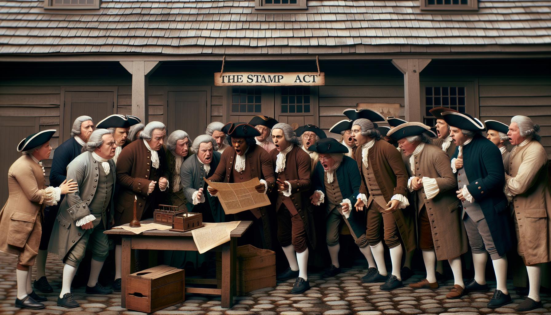How Did the Colonists React to the Stamp Act Protests 2 Colonial Public Opinion and Initial Reactions to the Stamp Act