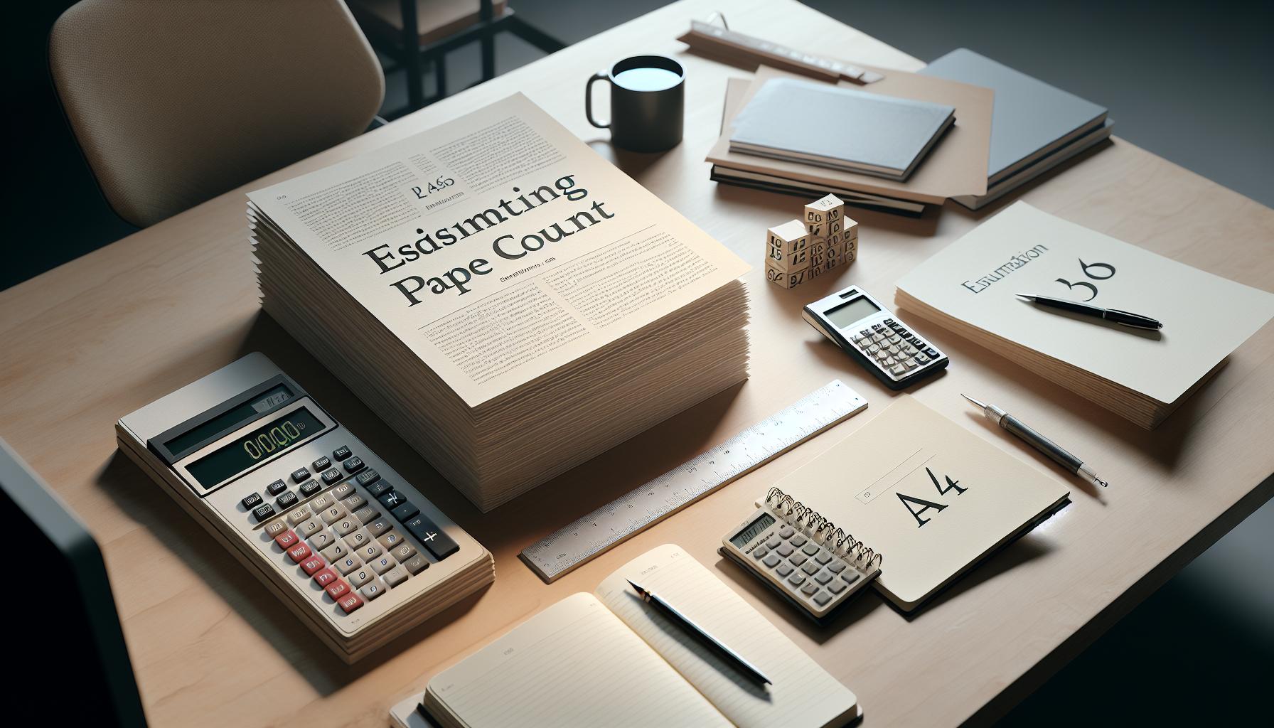 How Many Pages Can You Mail With One Stamp 5 Estimating Page Count Based on Standard Paper Sizes