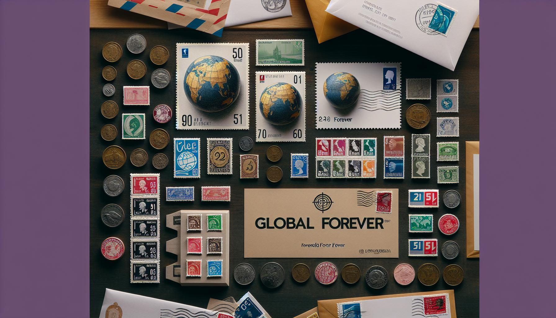 How Global Forever Stamp Rates Compare to Traditional International Postage