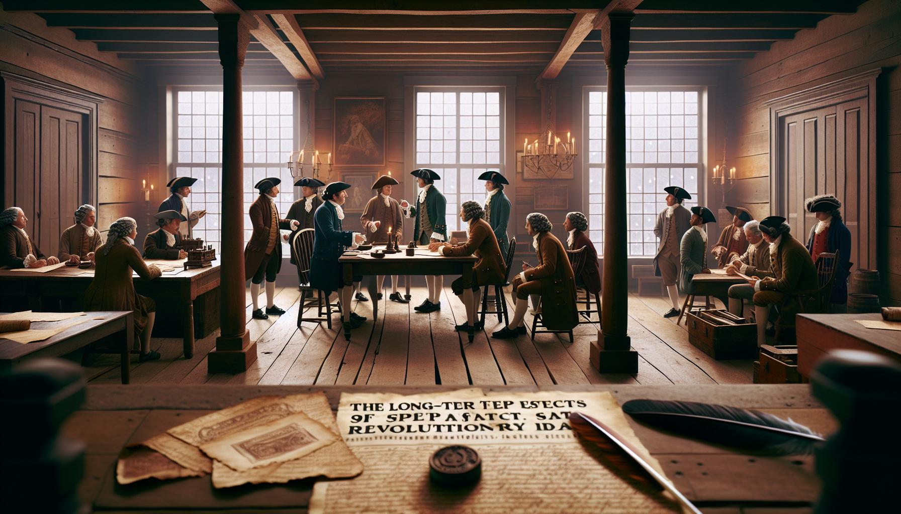 What Was the Stamp Act of 1765: History's Turning Point 4 Long-Term Effects: How the Stamp Act Sparked Revolutionary Ideas