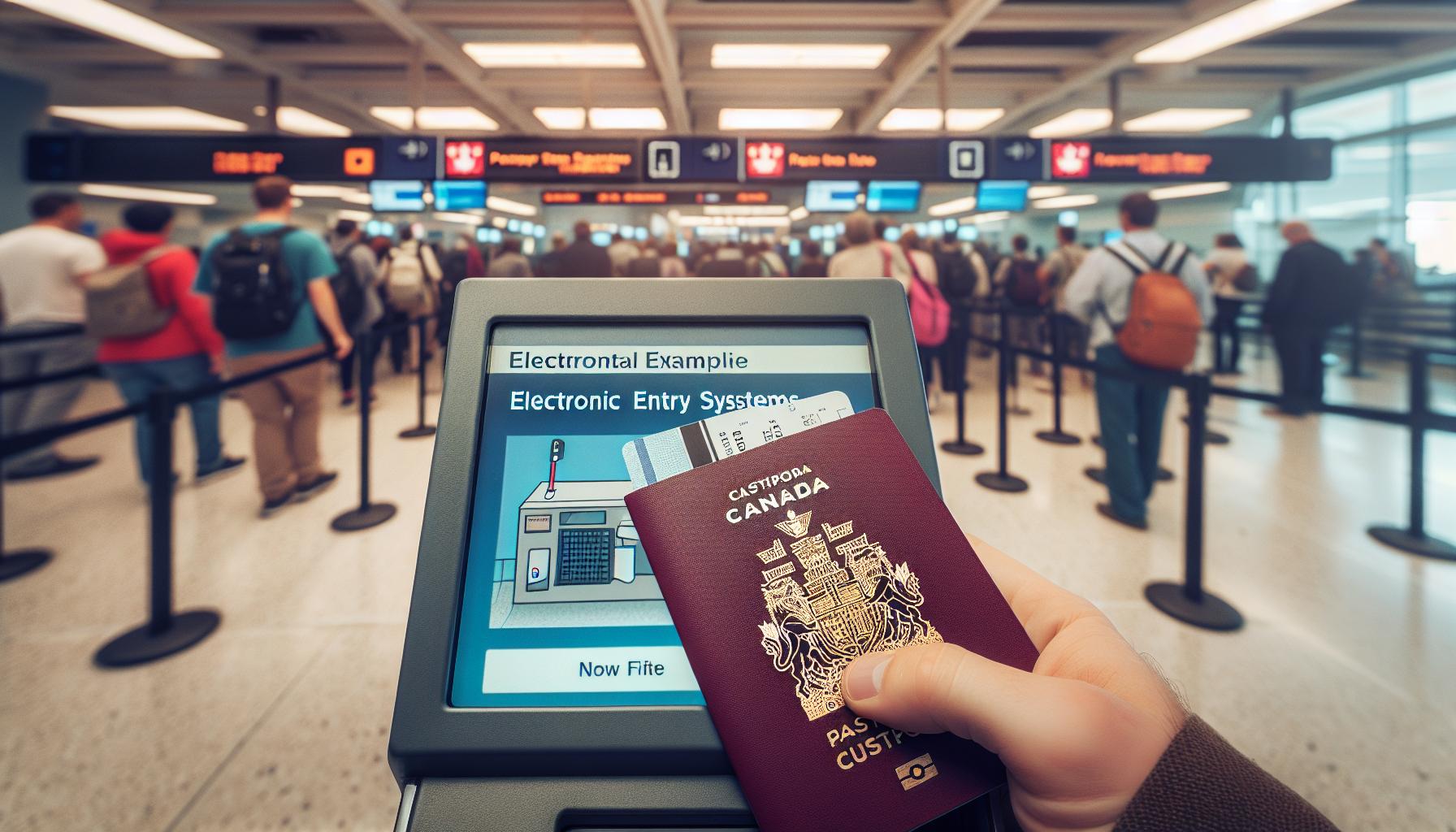 Does Canada Stamp US Passports: Travel Guide 7 How Electronic Entry Systems Affect Passport Stamping in Canada