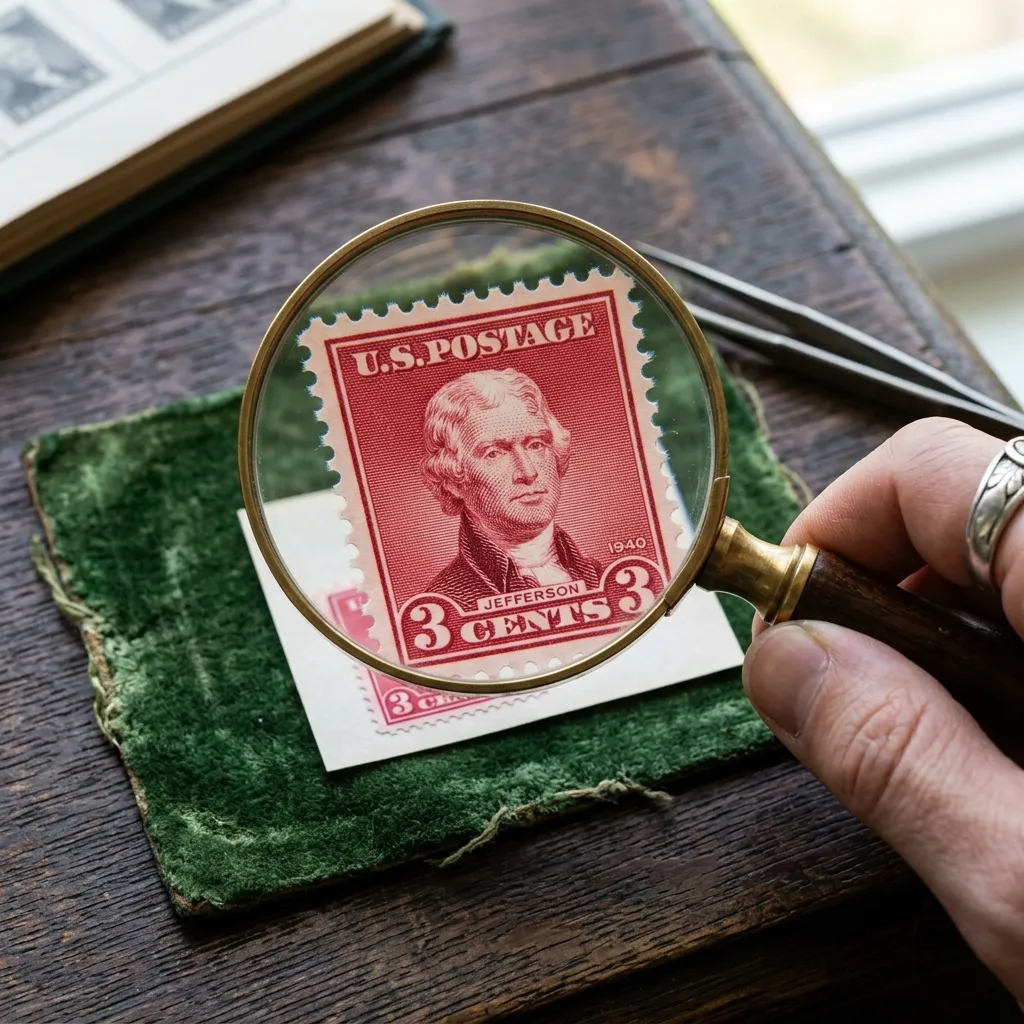 Shocking Truth: The Real Mark Hopkins 2 Cent Red Worth 2 Close up of Scott 870 Mint Never Hinged stamp