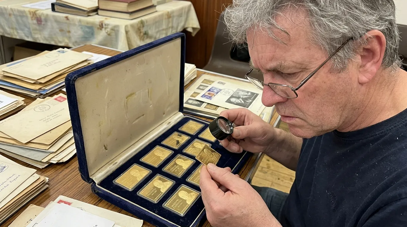 Winston Churchill gold replica stamps value and appraisal guide