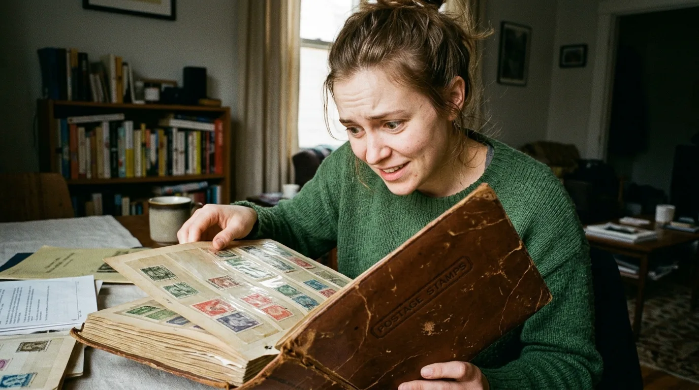 Confessions of a Philatelist: How I Fell in Love with Collecting Stamps 1 Vintage album showing how I fell in love with collecting stamps