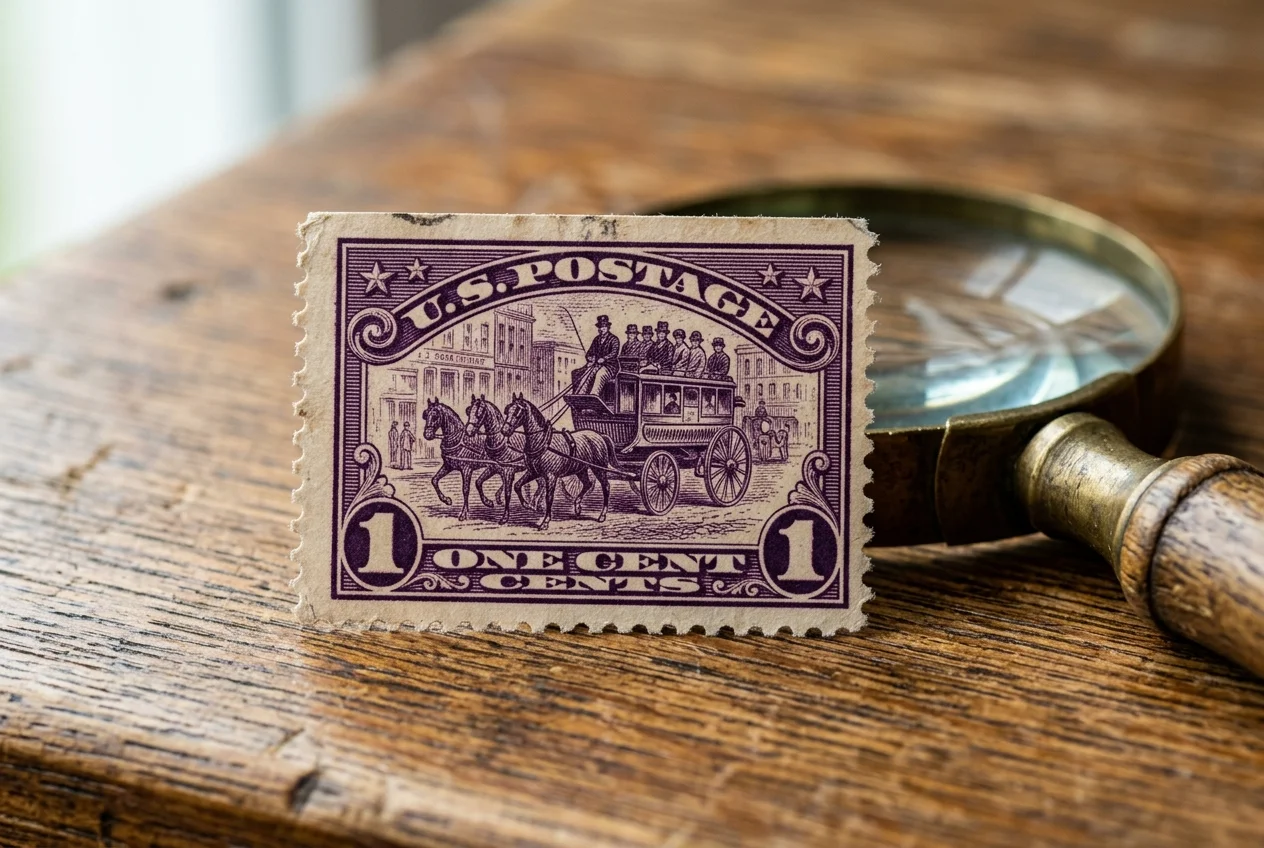 What Is the Value of a Unused Omnibus Madison Cart 1880's 1 Cent Stamp? The 5,000 Illusion 3 Jak identifikovat známku Scott 1897 1 cent omnibus z roku 1983