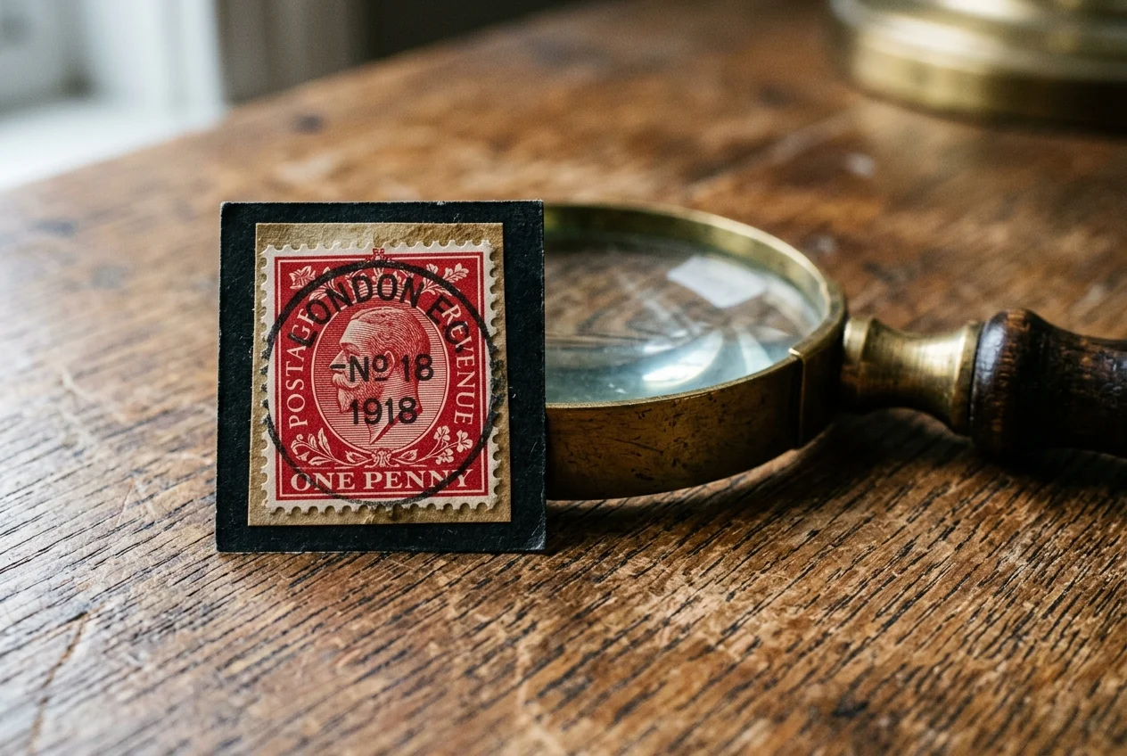 Šokující pravda: Value of Postage Revenue 11 Cents König Georg – Máte doma poklad? 3 Srovnání skutečné hodnoty britské známky 1 1/2d a častého mylného čtení jako 11 centů
