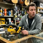 Pawn Shops That Buy Jigsaws: Don't Get Ripped Off (2026 Payout Guide) 7 A high-quality cordless jigsaw placed on a pawn shop counter