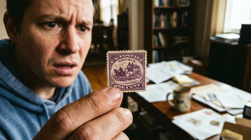 What Is the Value of a Unused Omnibus Madison Cart 1880's 1 Cent Stamp? The 5,000 Illusion 24 Detailní pohled na známku 1 cent omnibus 1880s a její skutečná hodnota