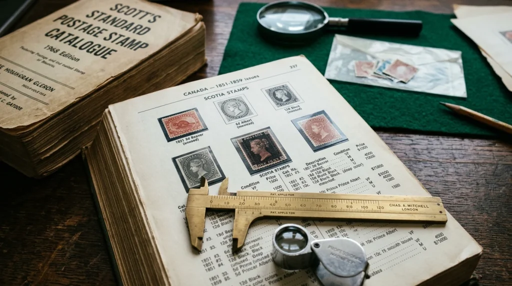 Stamp Collectors Price Guide: Valuation Factors, Grades, and Market Pricing | Stampostage (AI Generated Image)